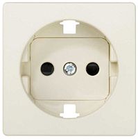 Лицевая панель Simon82 для 1-м. розетки 220В слоновая кость картинка